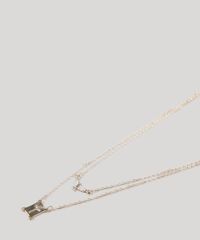 Colar-Feminino-Folheado-Duplo-com-Pingente-de-Cruz-e-Espirito-Santo-Dourado-9657452-Dourado_3