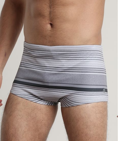 Sunga-Masculina-Slip-Estampada-Listrada-Cinza-9673670-Cinza_1