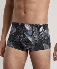 Sunga-Masculina-Slip-Estampada-Folhagens-Preta-9673674-Preto_1