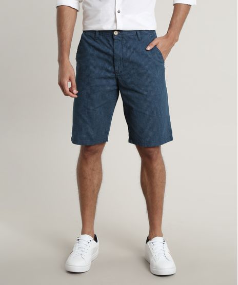 Bermuda-Masculina-Reta-Estampada-Mini-Print-Azul-Petroleo-9693168-Azul_Petroleo_1
