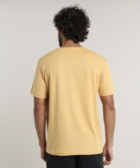 Camiseta-Masculina-Comfort-Fit-New-York-Manga-Curta-Gola-Careca-Mostarda-9759661-Mostarda_2