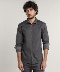 Camisa-Masculina-Slim-Fit-Estampada-Geometrica-Manga-Longa--Chumbo-9516949-Chumbo_1