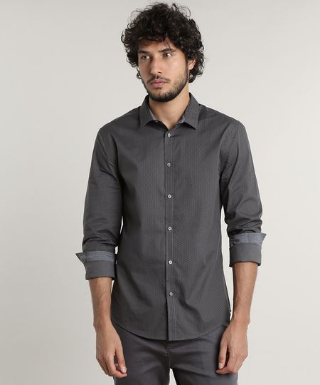 Camisa-Masculina-Slim-Fit-Estampada-Geometrica-Manga-Longa--Chumbo-9516949-Chumbo_1 Camisa-Masculina-Slim-Fit-Estampada-Geometrica-Manga-Longa--Chumbo-9516949-Chumbo_1