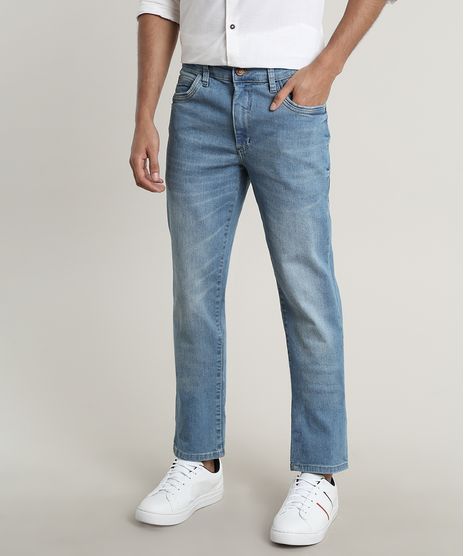 Calca-Jeans-Masculina-Reta-Azul-Medio-9662726-Azul_Medio_1