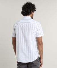 Camisa-Masculina-Tradicional-Listrada-Manga-Curta-Branca-9516957-Branco_2