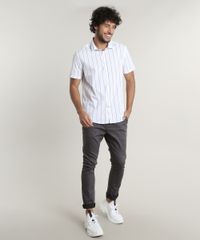 Camisa-Masculina-Tradicional-Listrada-Manga-Curta-Branca-9516957-Branco_3