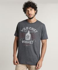 Camiseta-Masculina-Comfort-Fit-Whisky-Manga-Curta-Gola-Careca-Cinza-Mescla-Escuro-9773285-Cinza_Mescla_Escuro_1