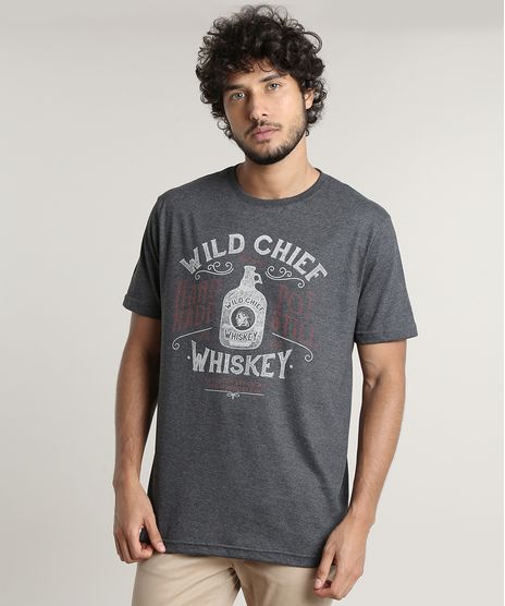 Camiseta-Masculina-Comfort-Fit-Whisky-Manga-Curta-Gola-Careca-Cinza-Mescla-Escuro-9773285-Cinza_Mescla_Escuro_1