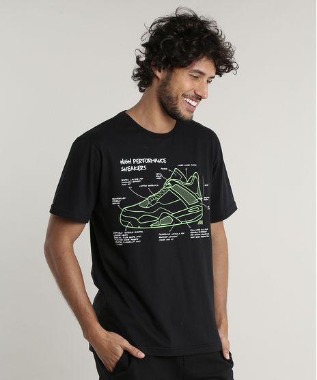 Camiseta-Masculina-Esportiva-Ace--High-Performance-Sneakers--Manga-Curta-Gola-Careca--Preta-9710934-Preto_1