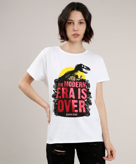 Blusa-Feminina-Jurassic-World-Manga-Curta-Decote-Redondo-Off-White-9700797-Off_White_1
