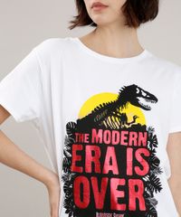 Blusa-Feminina-Jurassic-World-Manga-Curta-Decote-Redondo-Off-White-9700797-Off_White_4