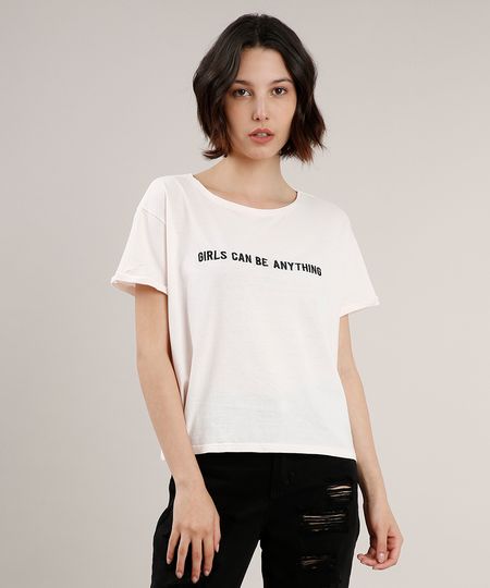 Blusa-Feminina-Ampla-com-Bordado--Girls-Can-Be-Anything--Manga-Curta-Decote-Redondo-Rose-Claro-9699783-Rose_Claro_1