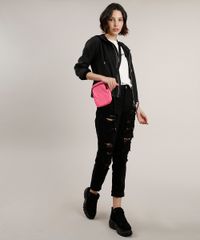 Blusa-Feminina-Ampla-com-Bordado--Girls-Can-Be-Anything--Manga-Curta-Decote-Redondo-Rose-Claro-9699783-Rose_Claro_3