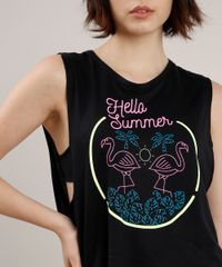 Regata-Feminina-Cropped-Cavada--Hello-Summer--Neon-Decote-Redondo-Preta-9699784-Preto_4