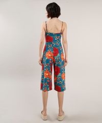 Macacao-Feminino-Pantacourt-Estampado-Floral-com-Vazado-Alca-Fina-Azul-Petroleo-9709007-Azul_Petroleo_2