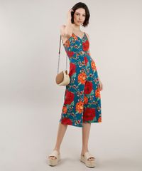 Macacao-Feminino-Pantacourt-Estampado-Floral-com-Vazado-Alca-Fina-Azul-Petroleo-9709007-Azul_Petroleo_3