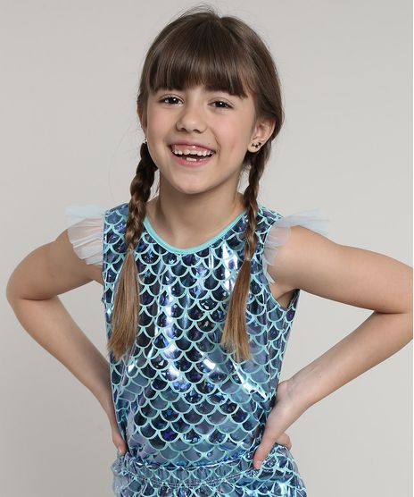 Blusa-Infantil-Sereia-Metalizada-com-Tule-Manga-Curta-Azul-9675141-Azul_1