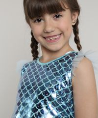 Blusa-Infantil-Sereia-Metalizada-com-Tule-Manga-Curta-Azul-9675141-Azul_5