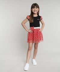 Vestido-Infantil-Minnie-com-Tule-Estampado-de-Poa-Manga-Curta-Preto-9680225-Preto_3