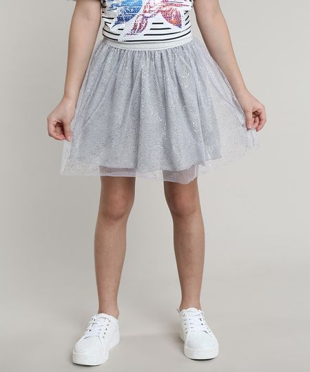 Saia-Infantil-em-Tule-com-Brilho-e-Lurex-Cinza-Mescla-9675150-Cinza_Mescla_1 Saia-Infantil-em-Tule-com-Brilho-e-Lurex-Cinza-Mescla-9675150-Cinza_Mescla_1