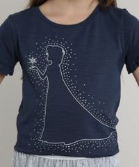 Blusa-Infantil-Elsa-Frozen-com-Strass-Manga-Curta--Azul-Marinho-9668926-Azul_Marinho_5