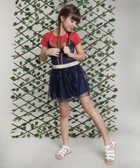 Vestido-Infantil-Capita-Marvel-com-Tule-e-Brilho-Manga-Curta-Azul-Marinho-9680227-Azul_Marinho_2
