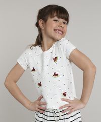 Blusa-Infantil-Melancia-com-Paete-Estampada-de-Poa-Manga-Curta--Off-White-9668934-Off_White_1
