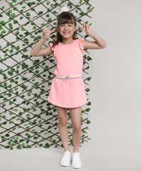 Vestido-Infantil-com-Bolso-e-Cordao-Manga-Curta-Rosa-Neon-9580646-Rosa_Neon_2