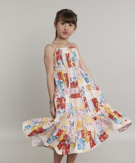 Vestido-Infantil-com-Recortes-Estampado-Floral-Alcas-Finas-Rosa-Claro-9662526-Rosa_Claro_1