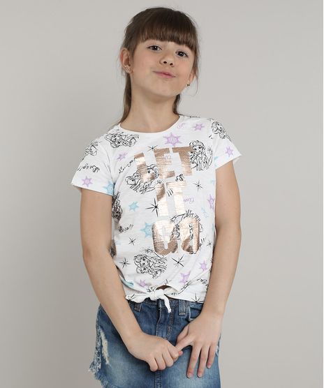 Blusa-Infantil-Frozen--Let-it-Go--Estampada-com-Amarracao-Manga-Curta--Off-White-9668927-Off_White_1
