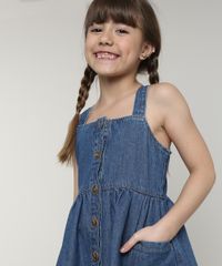 Vestido-Jeans-Infantil-com-Bolso-e-Botoes-Alca-Larga-Azul-Escuro-9654493-Azul_Escuro_5