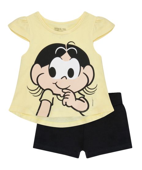 Conjunto-Magali-de-Blusa-Amarela---Short-Preto-8582890-Preto_1