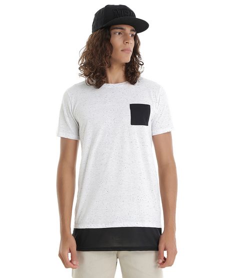 Camiseta-Longa-Botone-Cinza-Mescla-8539099-Cinza_Mescla_1