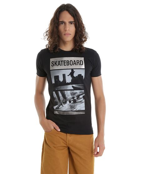 Camiseta--Skateboard--Preta-8541832-Preto_1