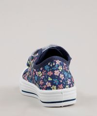 Tenis-Infantil-Baby-Club-Estampado-Floral-com-Velcro-Azul-Marinho-9678658-Azul_Marinho_3