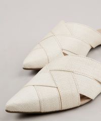 Mule-Feminino-Via-Uno-Bico-Fino-em-Palha-Bege-Claro-9685836-Bege_Claro_2