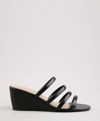 Tamanco-Feminino-Oneself-Anabela-Salto-Medio-com-Tiras-Preto-9702586-Preto_1