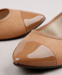 Sapatilha-Feminina-Moleca-Confortavel-Bico-Fino-em-Suede-com-Verniz-Caramelo-9699194-Caramelo_5