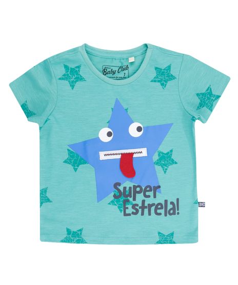 Camiseta-Estampada--Super-Estrela--8544840-Verde_1