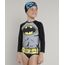 Conjunto-de-Camiseta-de-Praia-Infantil-Batman---Sunga---Touca-Preta-9667867-Preto_1
