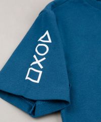 Camiseta-Infantil-Playstation-com-Paete-Dupla-Face-Manga-Curta-Azul-9673092-Azul_6