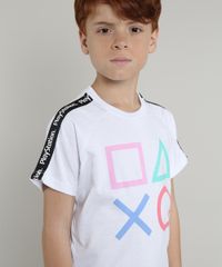 Camiseta-Infantil-PlayStation-Manga-Curta-Branca-9675935-Branco_5