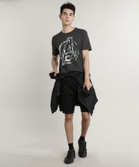 Camiseta-Masculina-Os-Vingadores-Metalizada-Manga-Curta-Gola-Careca-Cinza-Mescla-Escuro-9385097-Cinza_Mescla_Escuro_3