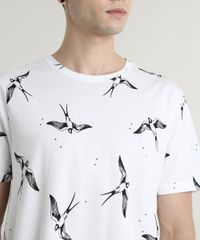 Camiseta-Masculina-Estampada-de-Passaros-Manga-Curta-Gola-Careca-Off-White-9597335-Off_White_4