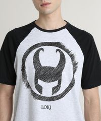 Camiseta-Masculina-Loki-Raglan-Manga-Curta-Gola-Careca-Cinza-Mescla-Claro-9789446-Cinza_Mescla_Claro_4