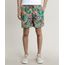 Short-Masculino-Estampado-de-Folhagem-com-Bolsos-Laranja-9513686-Laranja_1
