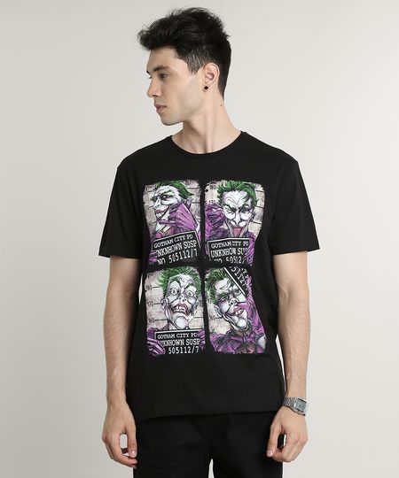 Camiseta-Masculina-Coringa-Manga-Curta-Gola-Careca-Preta-9597338-Preto_1 Camiseta-Masculina-Coringa-Manga-Curta-Gola-Careca-Preta-9597338-Preto_1