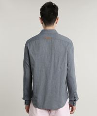 Camisa-Masculina-Tradicional-com-Bolsos-Manga-Longa-Azul-9542576-Azul_2