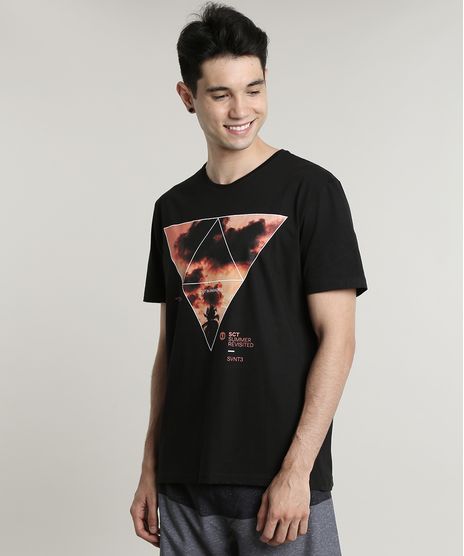 Camiseta-Masculina--Lost-in-Paradise--Manga-Curta-Gola-Careca-Preta-9593811-Preto_1