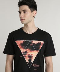 Camiseta-Masculina--Lost-in-Paradise--Manga-Curta-Gola-Careca-Preta-9593811-Preto_4